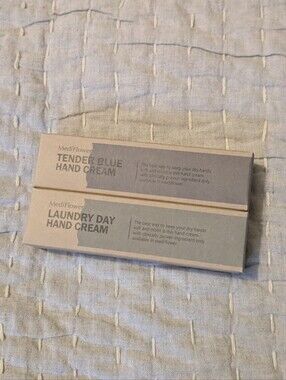 NIB Two Mediflower Hand Creams Tender Blue Hand-Cream